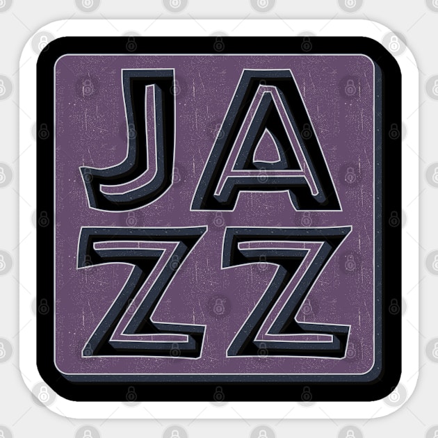 Jazz Vintage Retro Sticker by Rayrock76